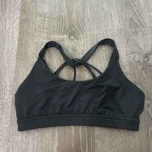 Black aurola sports bra